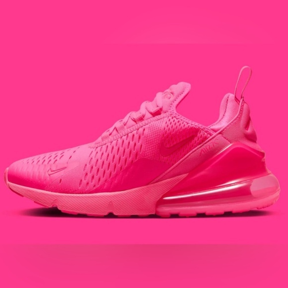 The Nike Air Max 270 Triple Pink Size 5.5